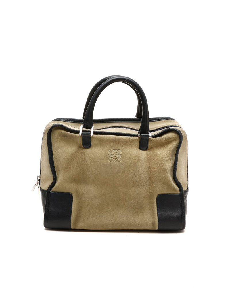 Loewe Amazona 32 Suede Bag