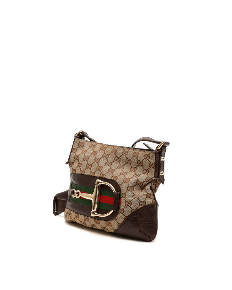 Gucci GG Horsebit Crossbody Bag