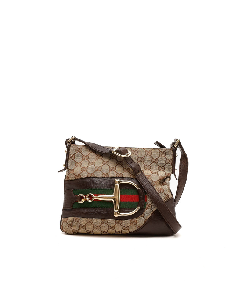 Gucci GG Horsebit Crossbody Bag