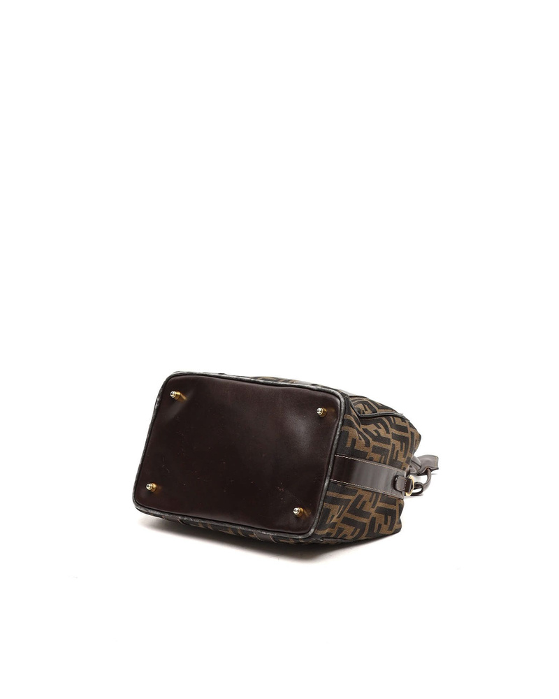 Fendi Zucca Boston Bag