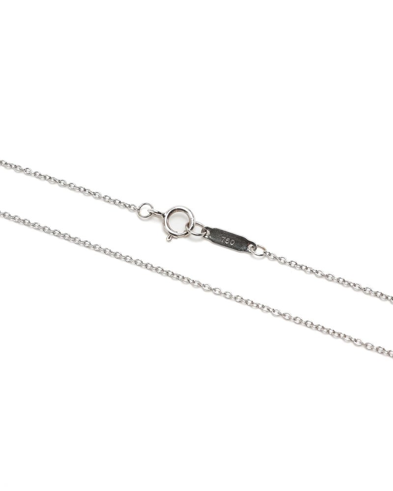Tiffany & Co 18Kt Heart Key Diamond Necklace