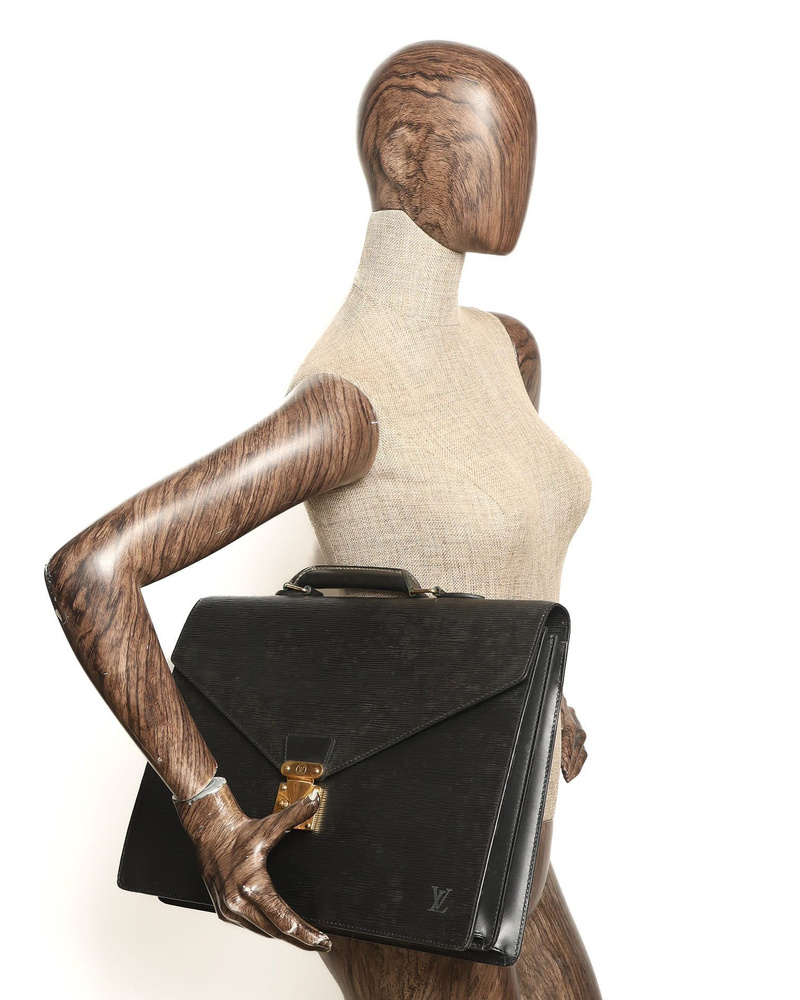 Louis Vuitton Epi Serviette Ambassador Business Bag