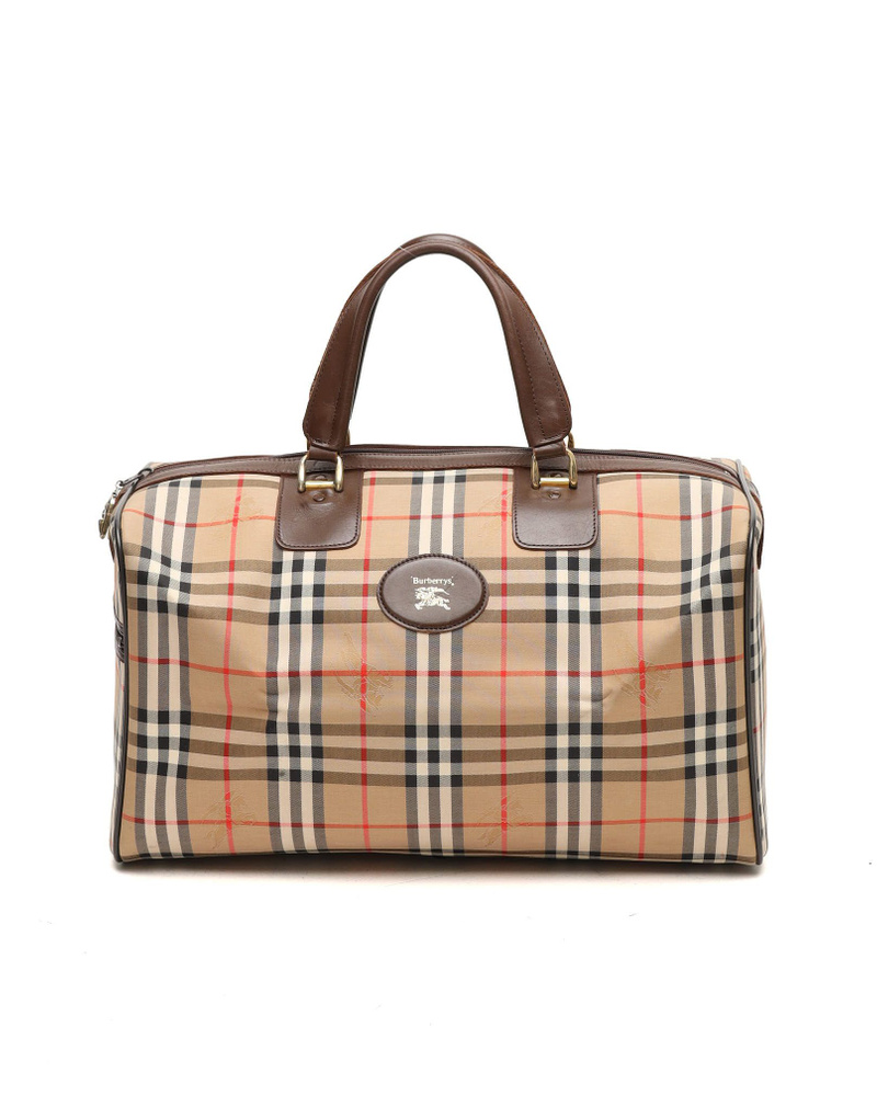 Burberry Nova Check Weekend Bag