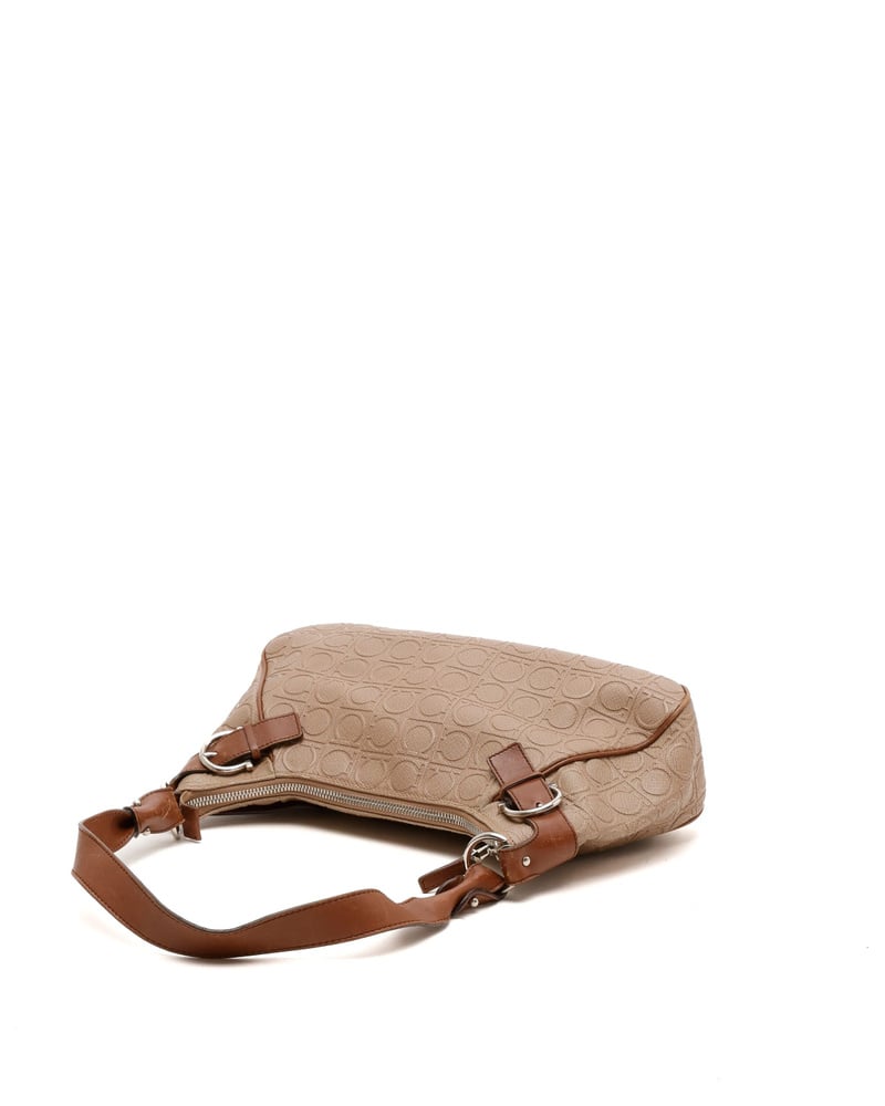 FERRAGAMO Logo Pattern Shoulder Bag