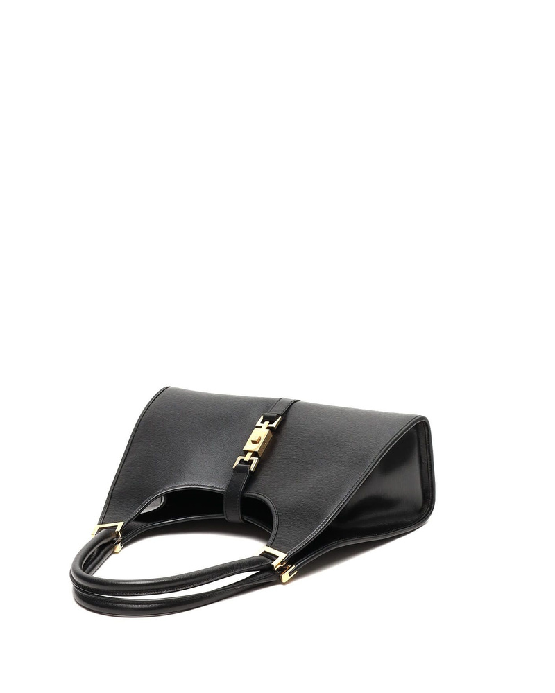 Gucci Leather Jackie Bardot Bag