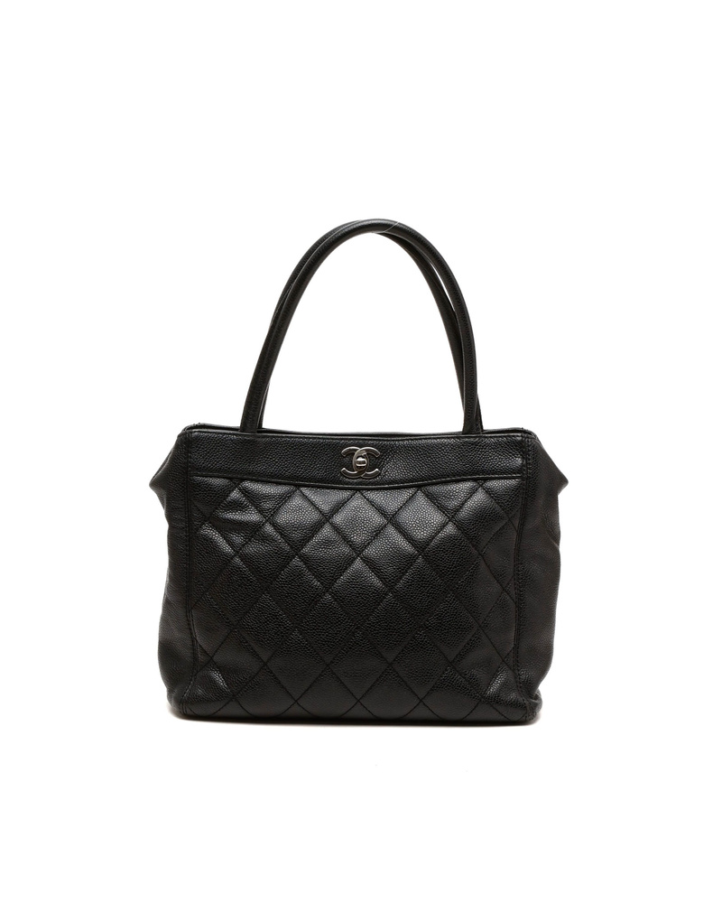 Chanel CC Caviar Tote Bag
