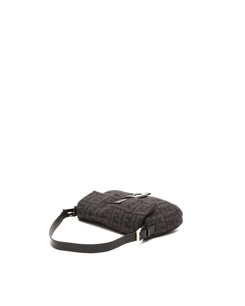 Fendi Zucca Baguette Wool Bag