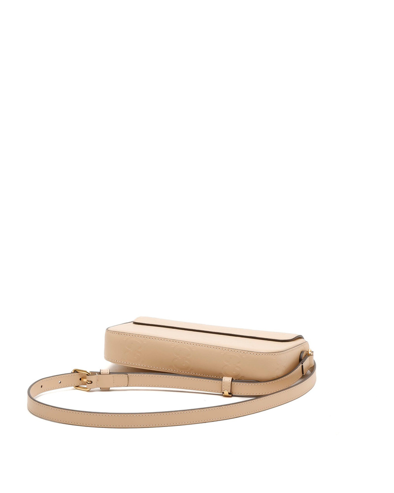 Gucci Jumbo GG Embossed Crossbody Bag