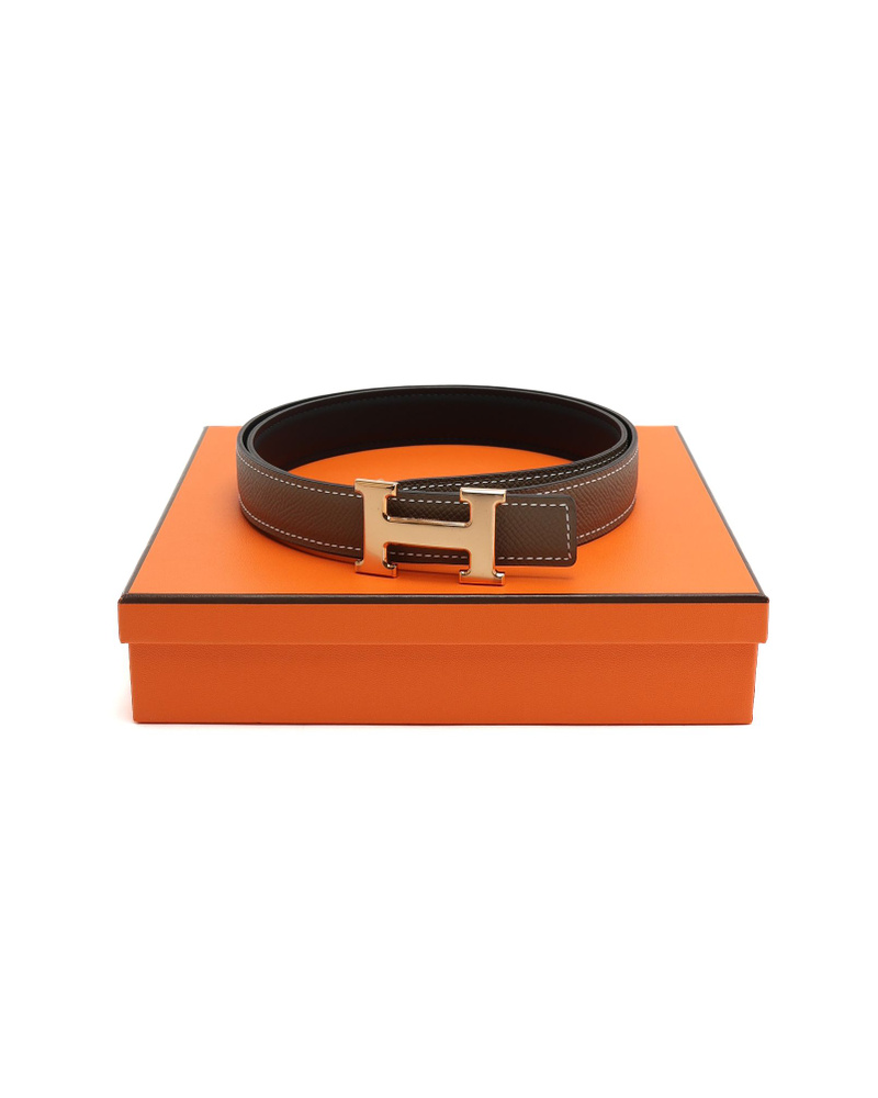 Hermès Reversible H Belt, size 80