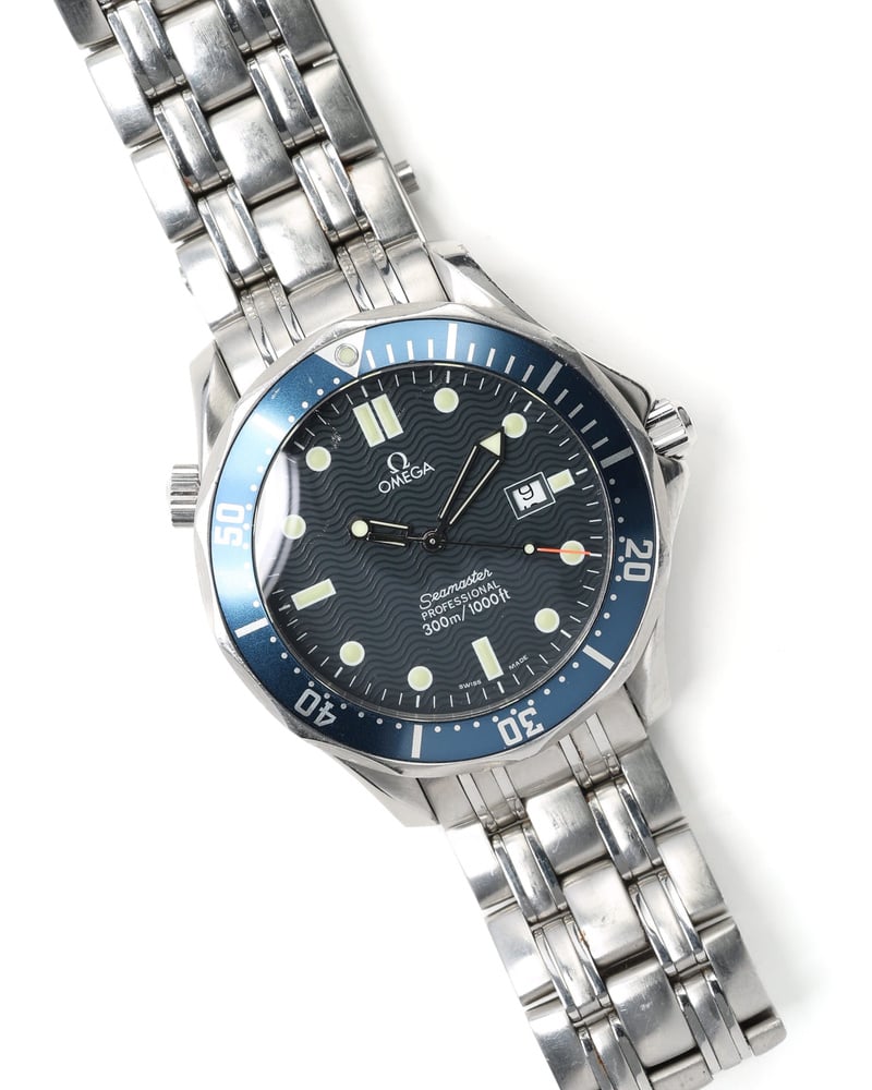 Omega Seamaster Diver 300M 41mm Ca 1998 Full Set Quartz Watch