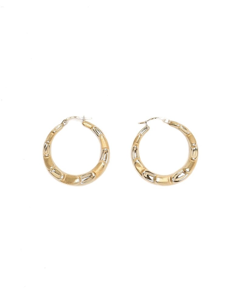 Unoaerre 18kt Gold Hoop Earrings