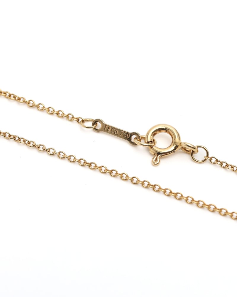 Tiffany & Co Elsa Peretti Bean 18Kt Necklace