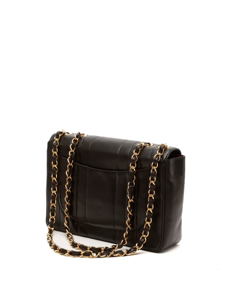 Chanel Jumbo Vertical Single Flap Bag