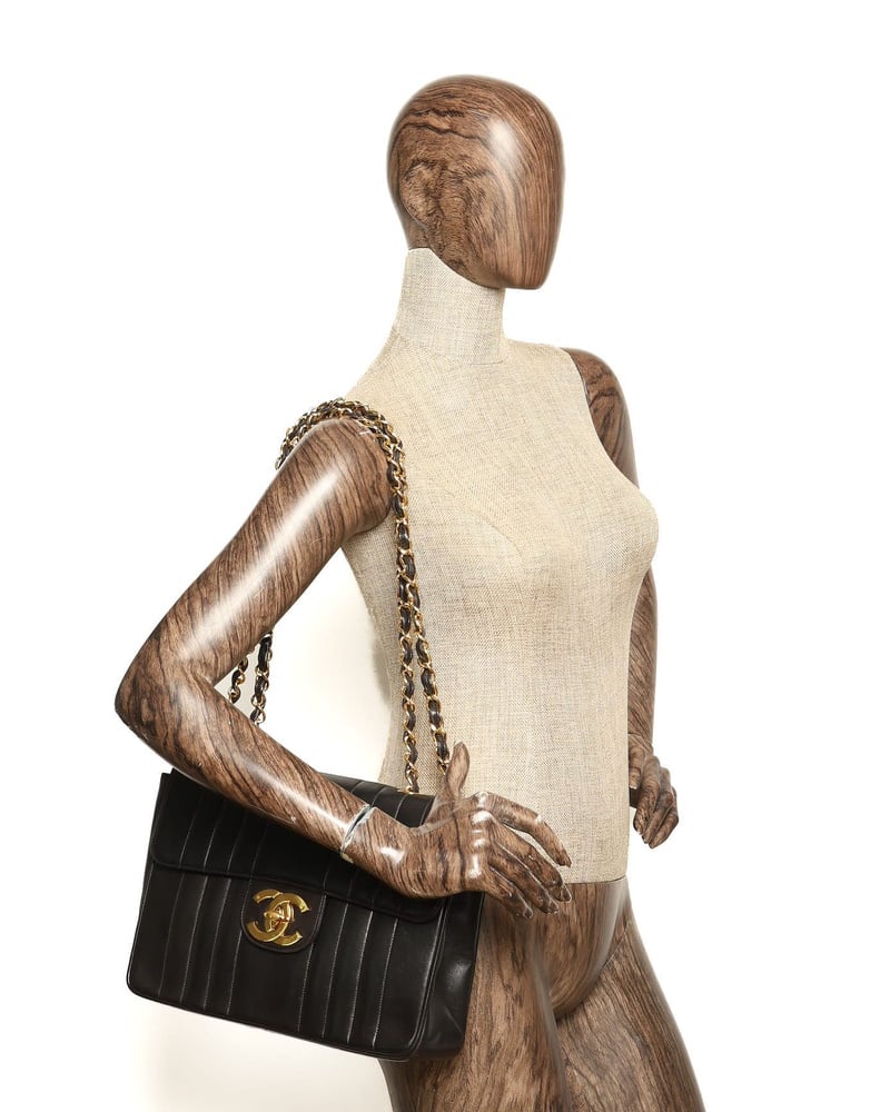 Chanel Jumbo Vertical Single Flap Bag
