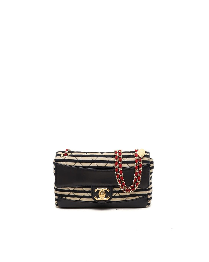 Chanel Coco Sailor Jersey Flap Bag