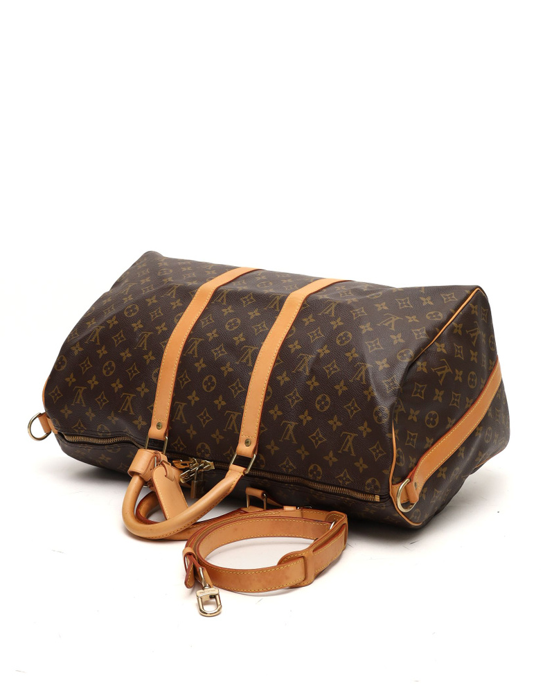 Louis Vuitton Monogram Keepall Bandoulière 50 Weekend Bag