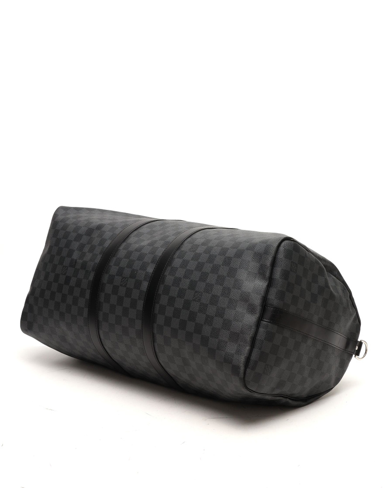 Louis Vuitton Damier Graphite Keepall 55 Bandoulière Weekend Bag