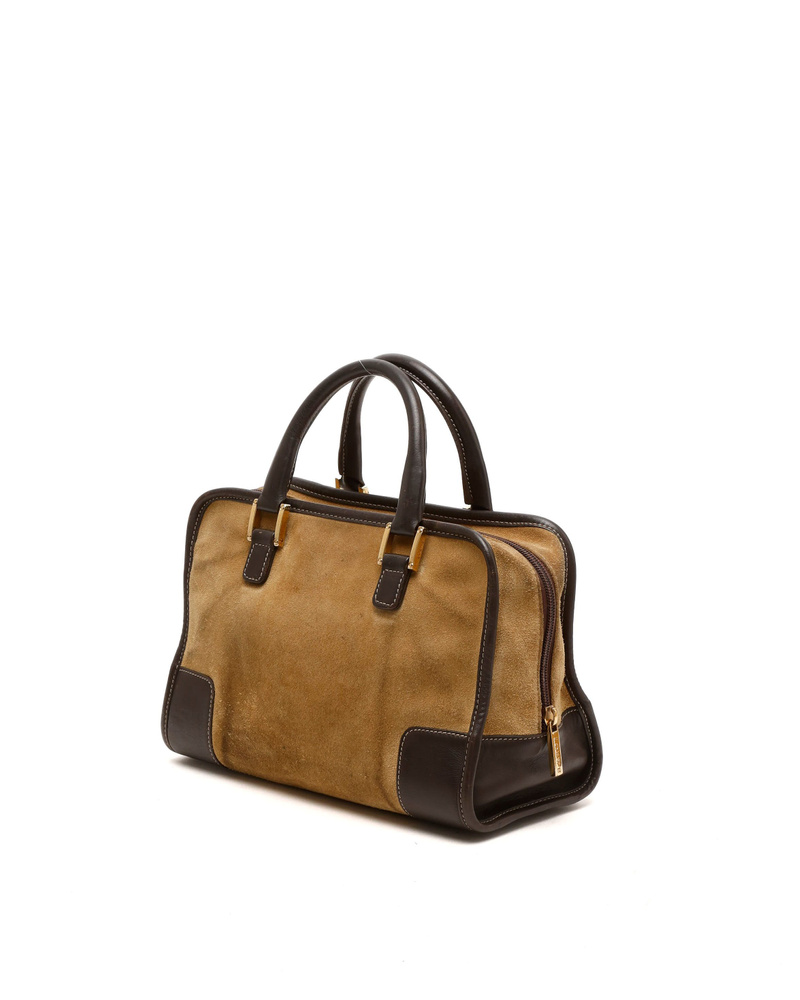 Loewe Amazona 28 Suede Bag