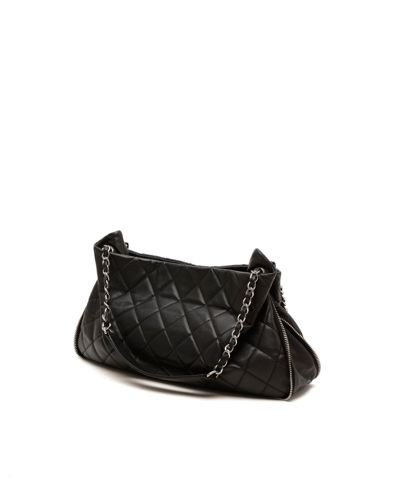 Chanel Caviar Timeless Expandable Tote Bag