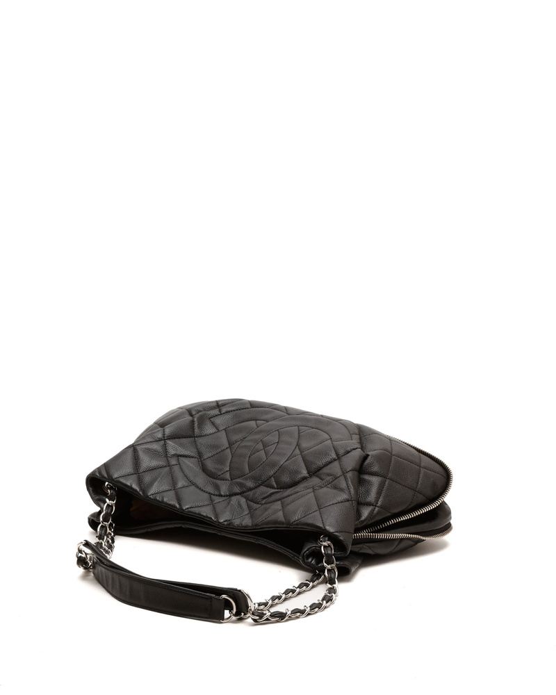 Chanel Caviar Timeless Expandable Tote Bag