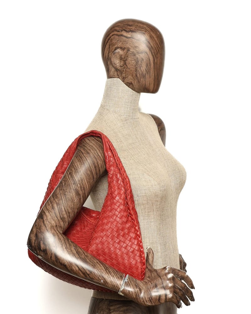 Bottega Veneta Veneta Intrecciato Small Hobo Bag