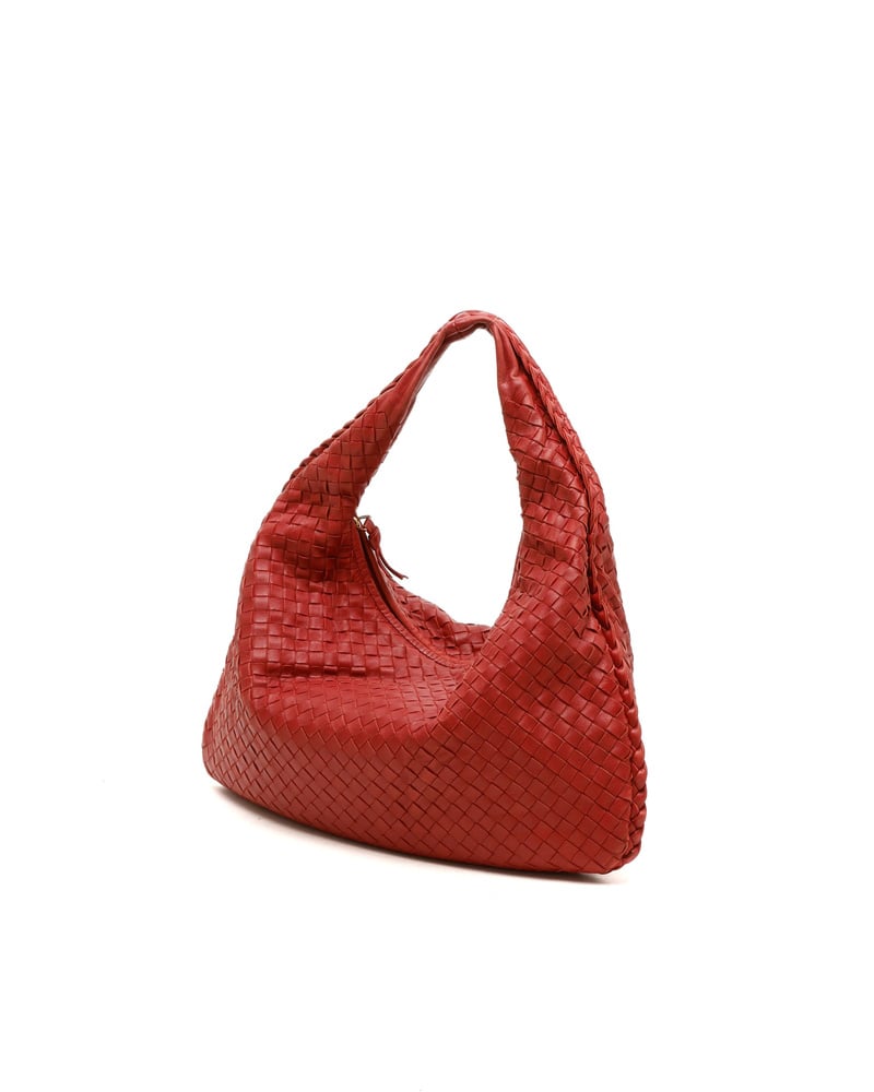 Bottega Veneta Veneta Intrecciato Small Hobo Bag