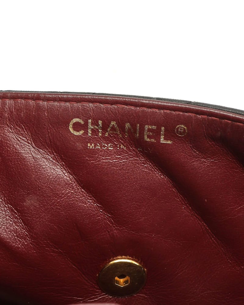Chanel East West Flap Bag
