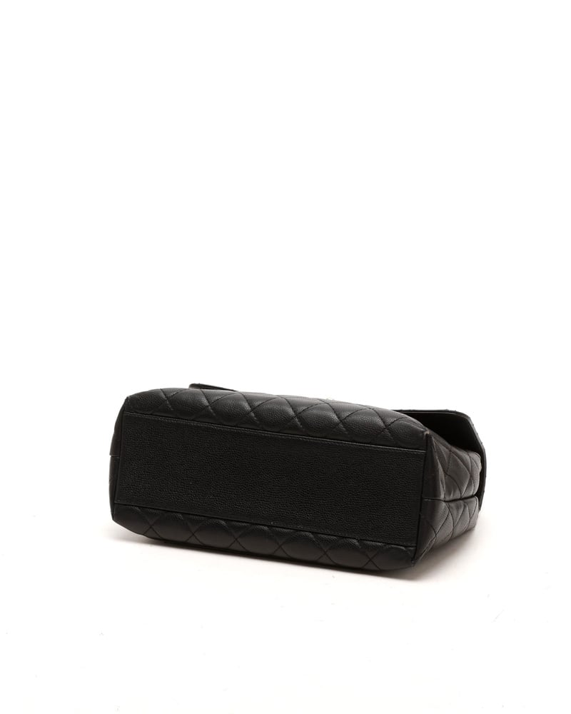 Chanel Caviar Kelly Top Handle Bag