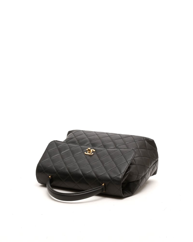 Chanel Caviar Kelly Top Handle Bag