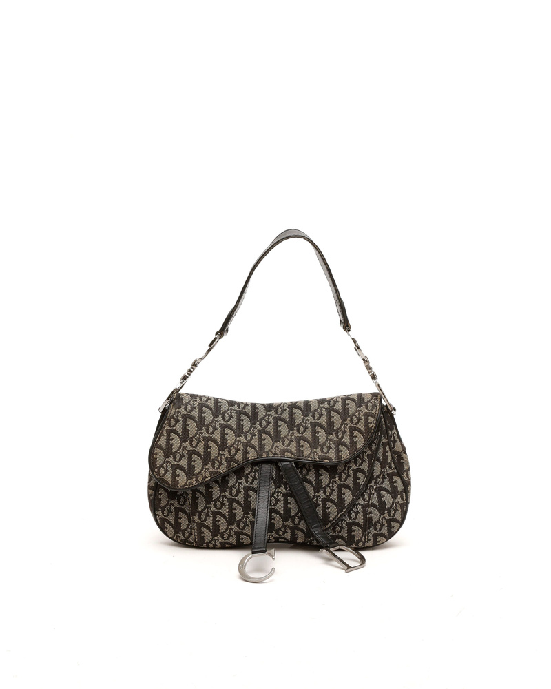 Christian Dior Trotter Double Saddle Bag
