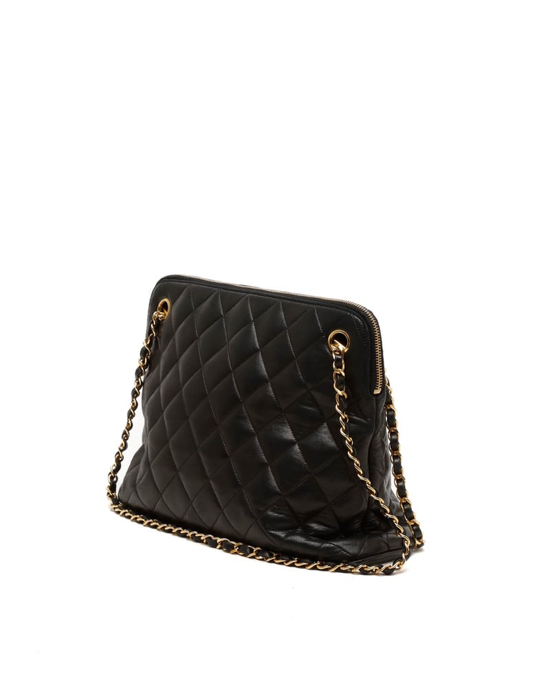 Chanel Dome Zip Tote Bag