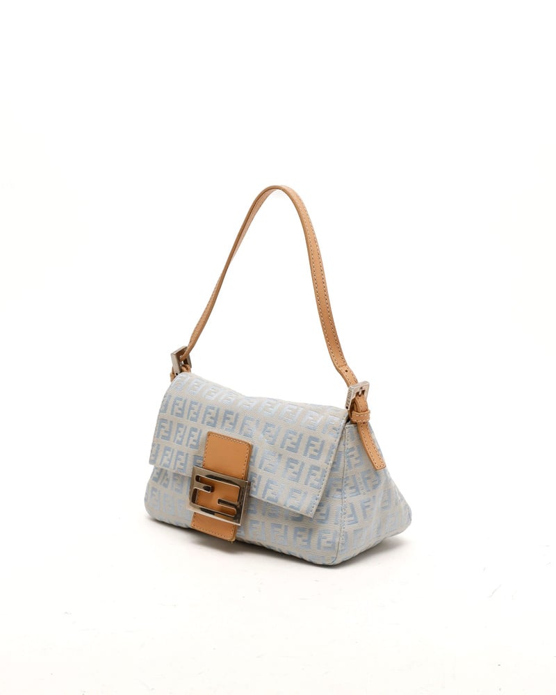 Fendi Zucchino Mini Mamma Bag