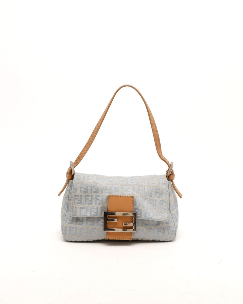 Fendi Zucchino Mini Mamma Bag