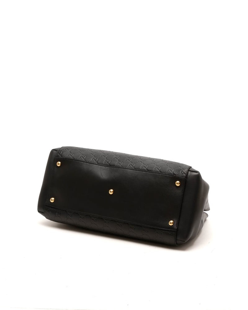 Gucci Guccissima Signature Top Handle Tote Bag