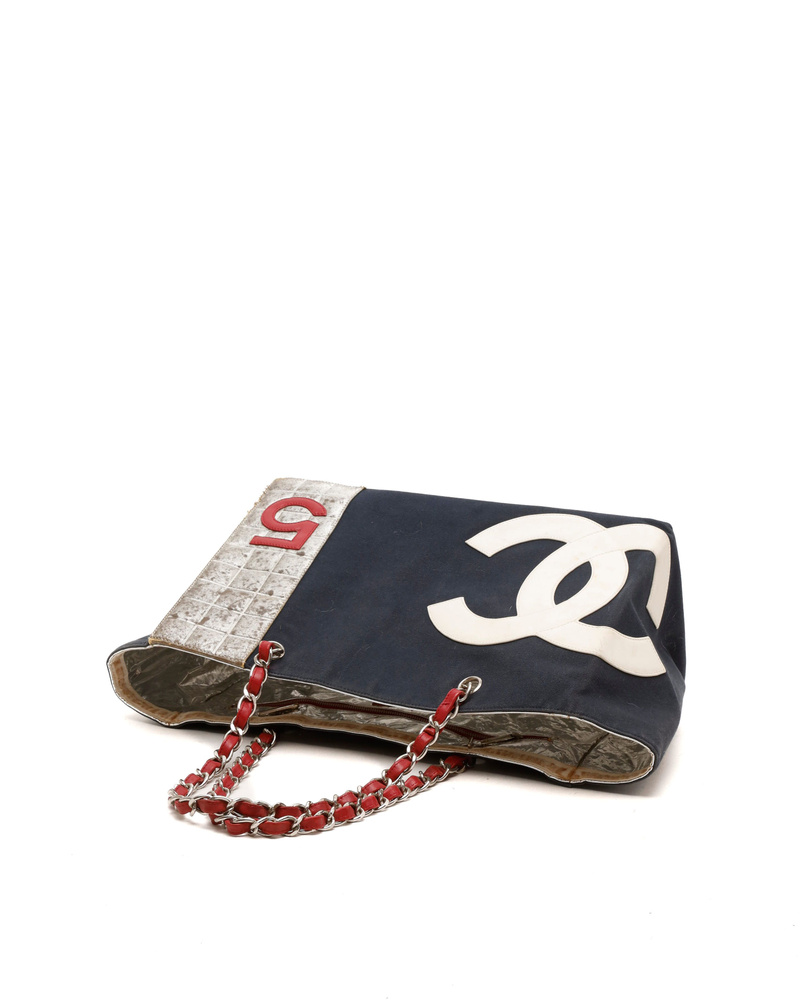 Chanel CC No.5 Choco Bar Tote Bag