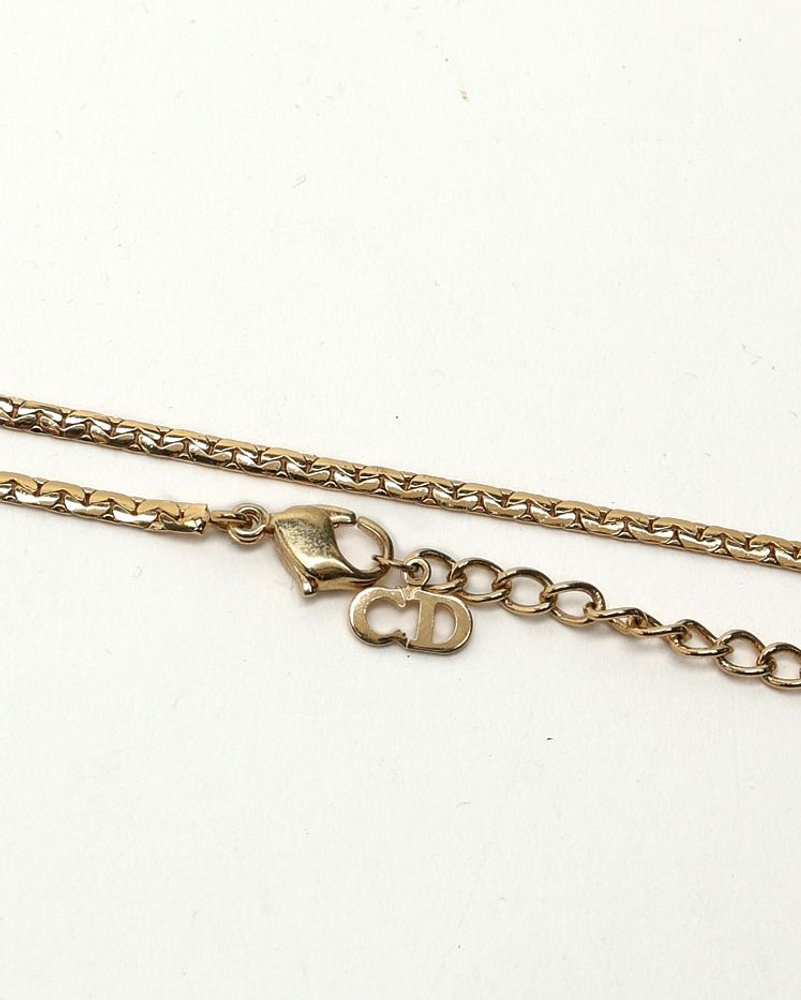 Christian Dior CD Necklace