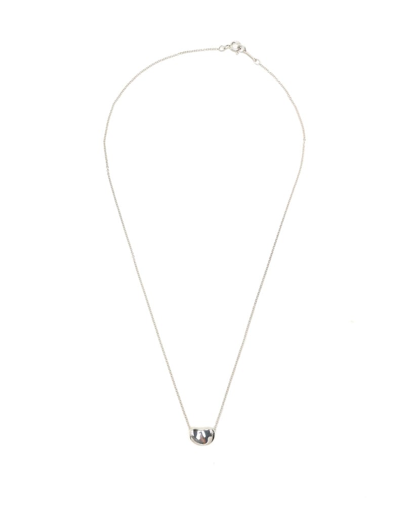 Tiffany & Co Elsa Peretti Bean Silver Necklace