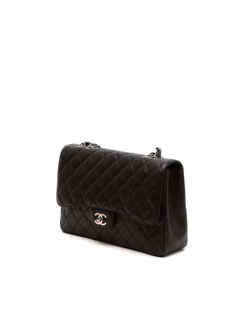 Chanel Classic Caviar Jumbo Single Flap Bag