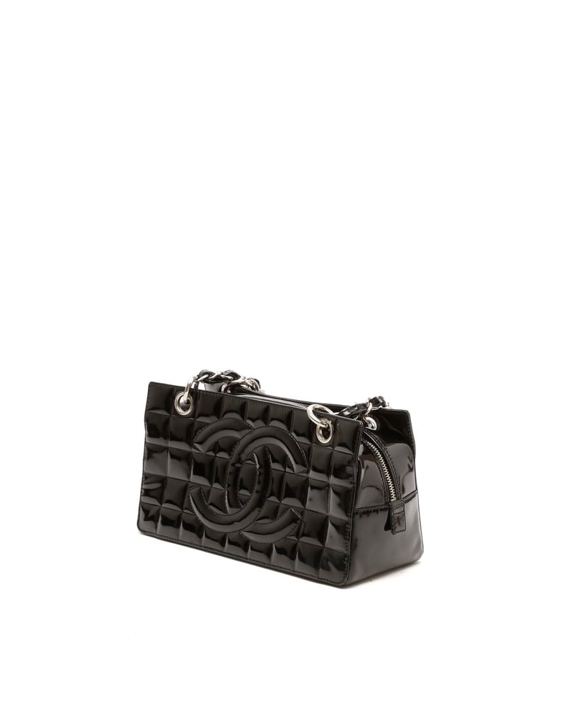 Chanel CC Chocolate Bar Patent Bag