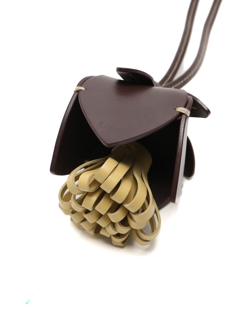 Miu Miu Leather Flower Bag Charm