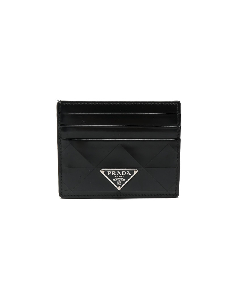 Prada Patent Leather Card Holder
