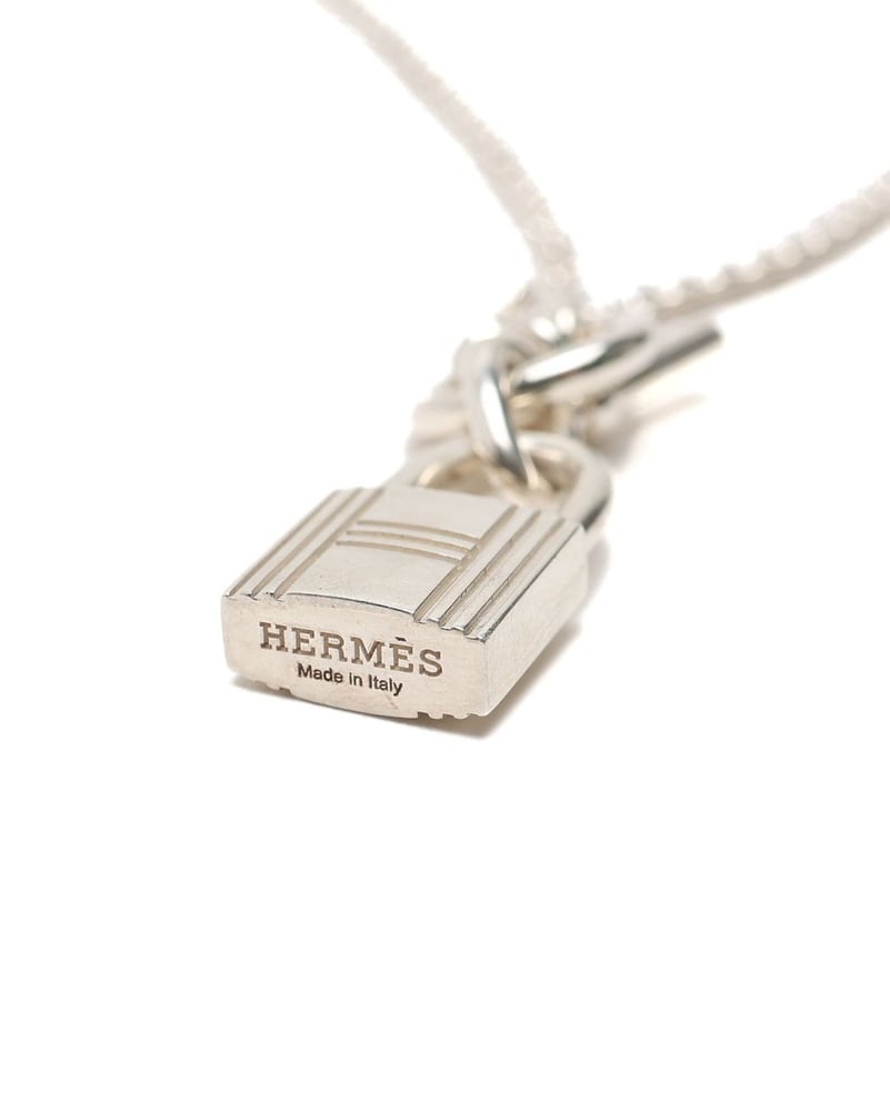 Hermès Kelly Cadena Silver Necklace