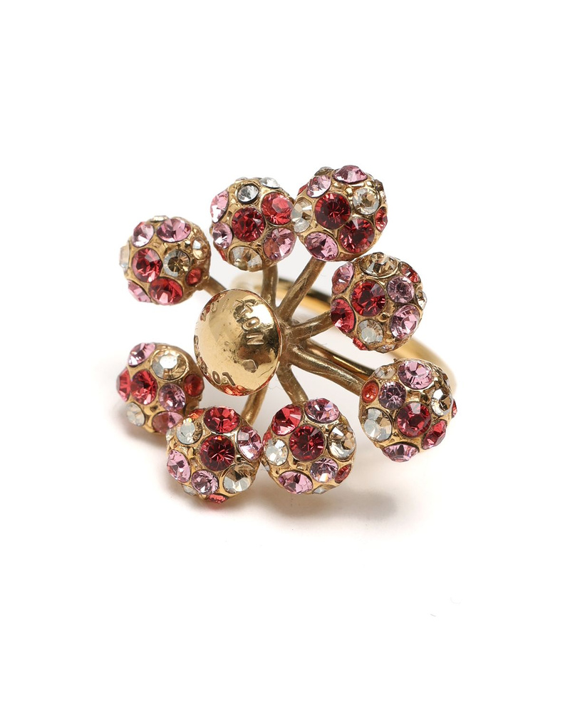 Louis Vuitton Rhinestone 1001 Nuits Cocktail Ring, Size 49