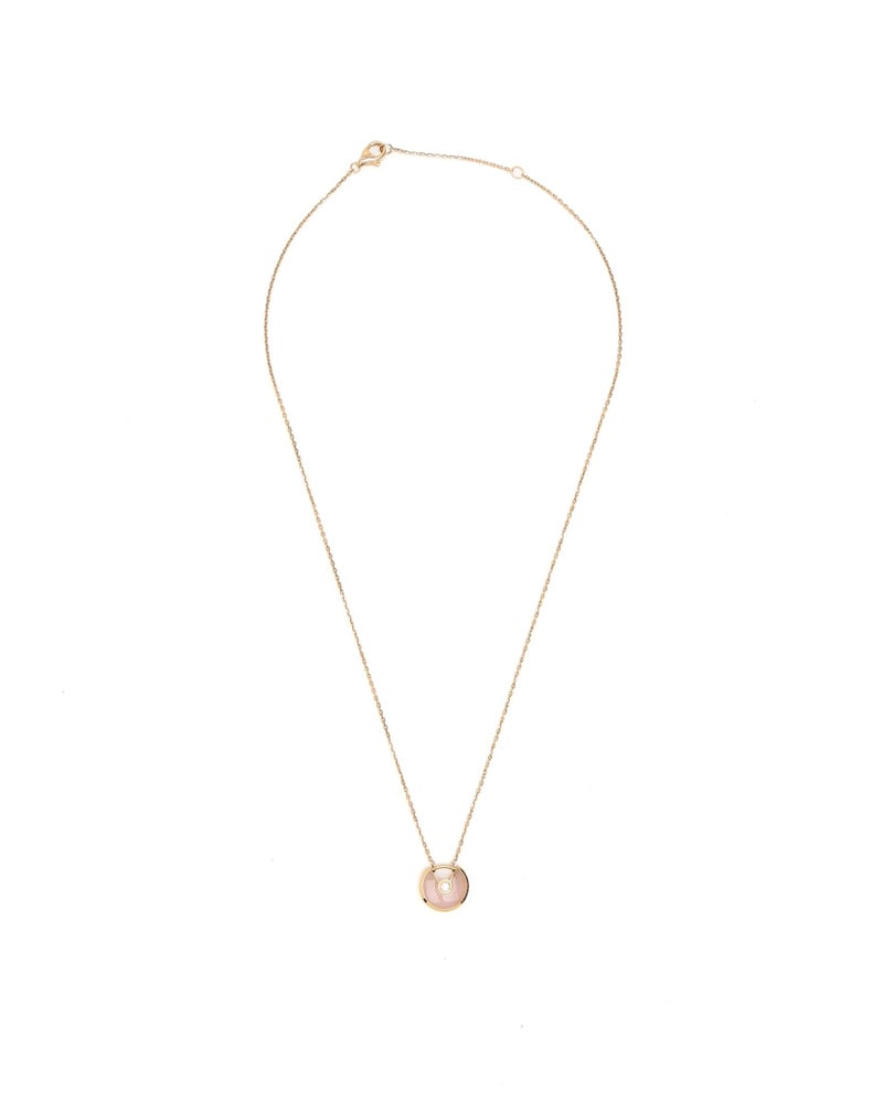 Cartier Amulette de Cartier Pink Opal 18Kt Necklace