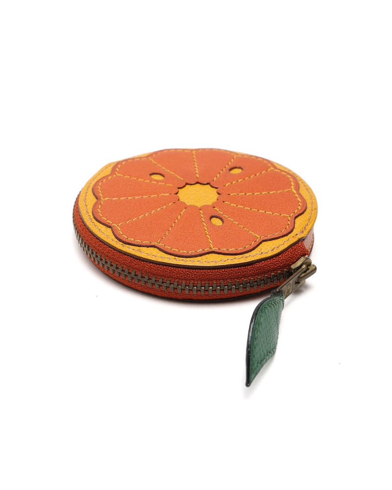 Hermès Tutti Frutti Orange Coin Purse