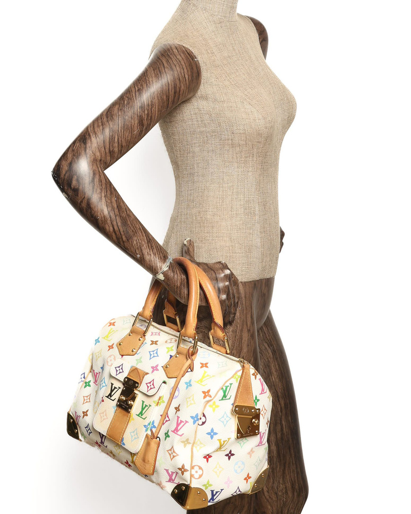 Louis Vuitton Takashi Murakami Speedy 30 Bag