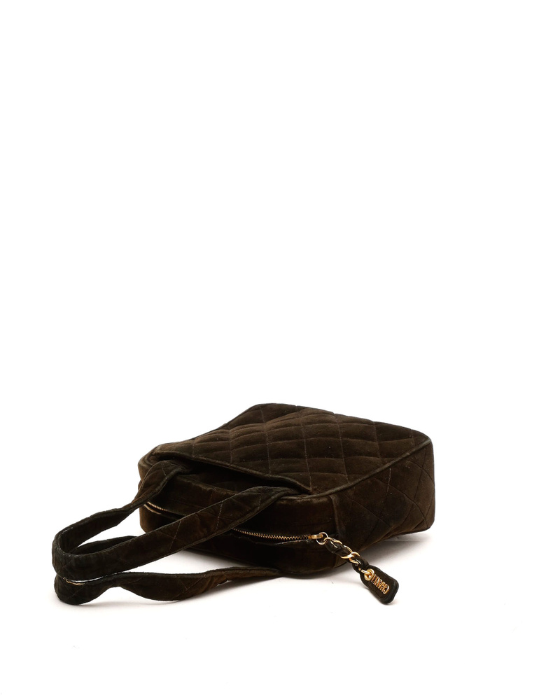 Chanel Suede Handbag