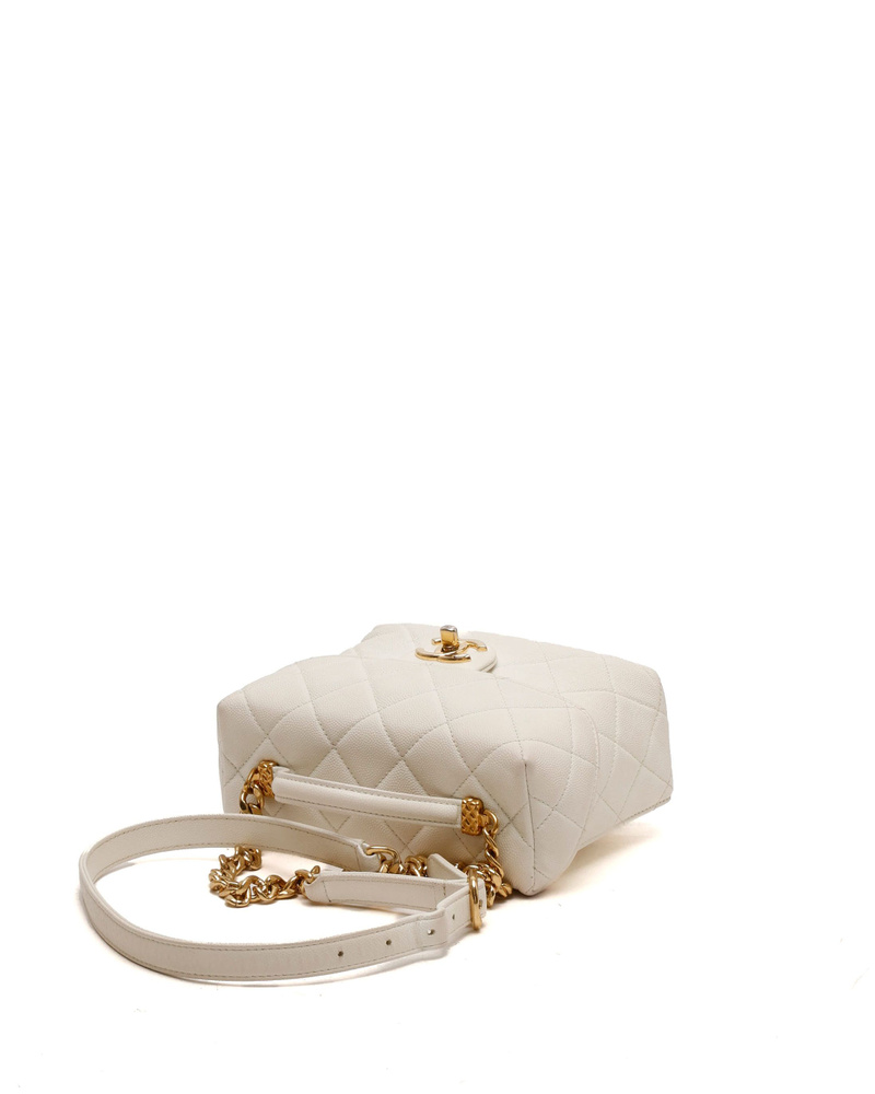 Chanel 2023s Caviar Handy Box Vanity Bag