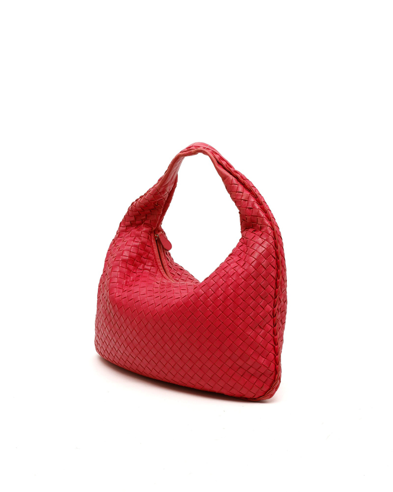 Bottega Veneta Veneta Intrecciato Small Hobo Bag