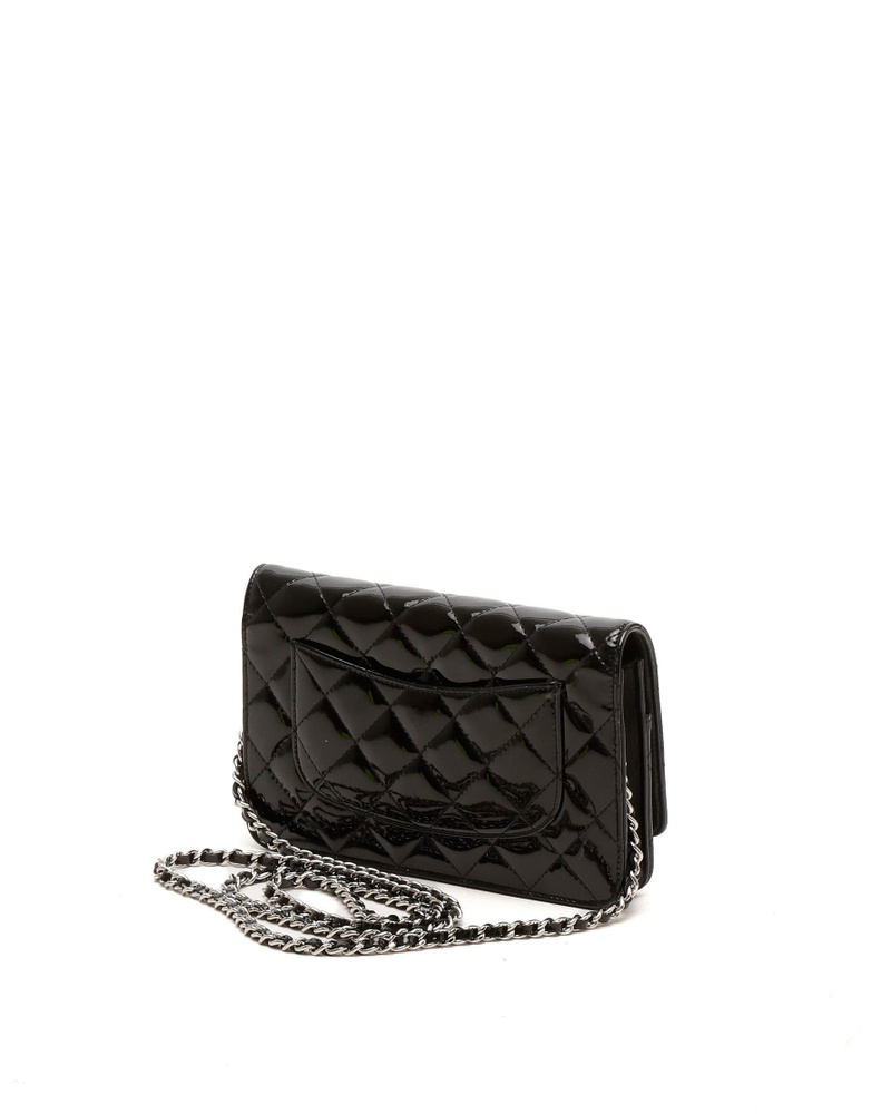 Chanel Classic Patent Wallet on Chain Bag